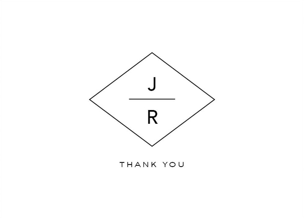 Modern Diamond Stationery